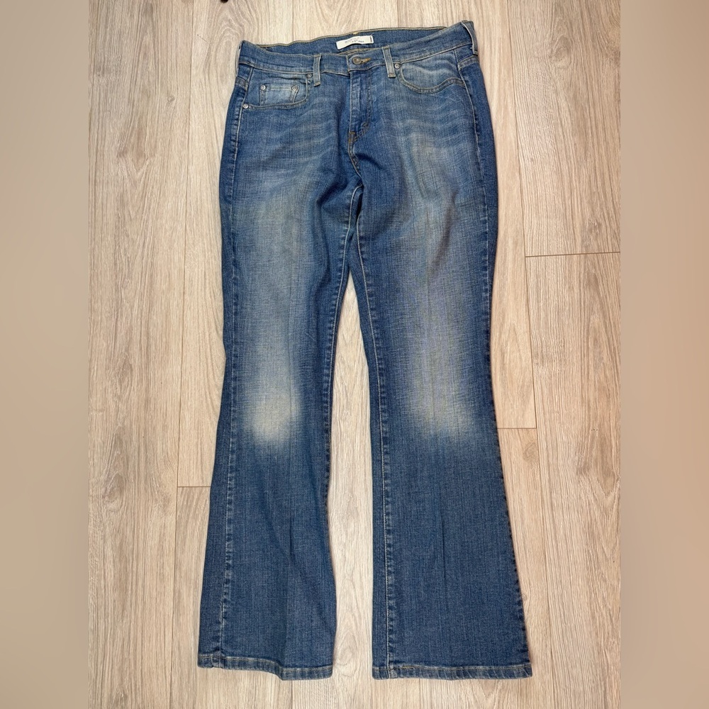Levi's 515 Women's Blue Denim Bootcut Jeans Size‎ 10 Medium Wash